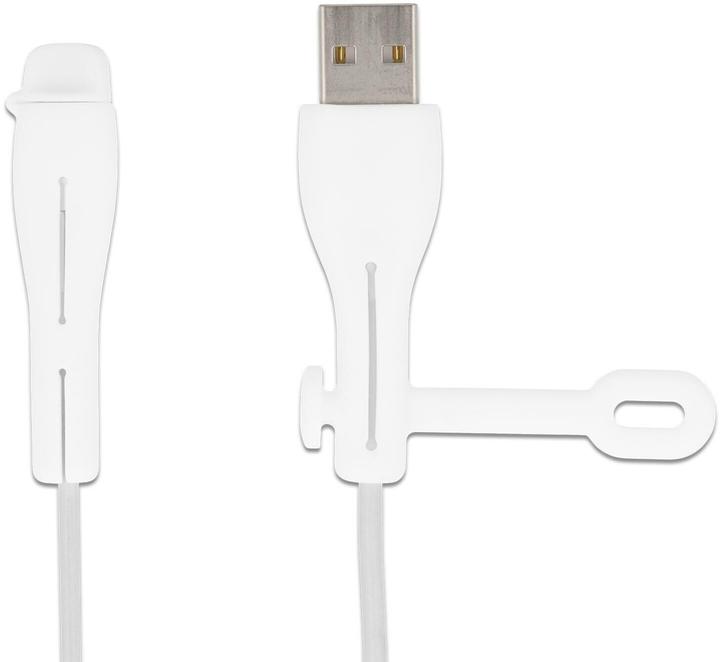 Actual product image Delock Dust cover for USB Type-A plug and USB Type-C™ plug set 2 pieces white