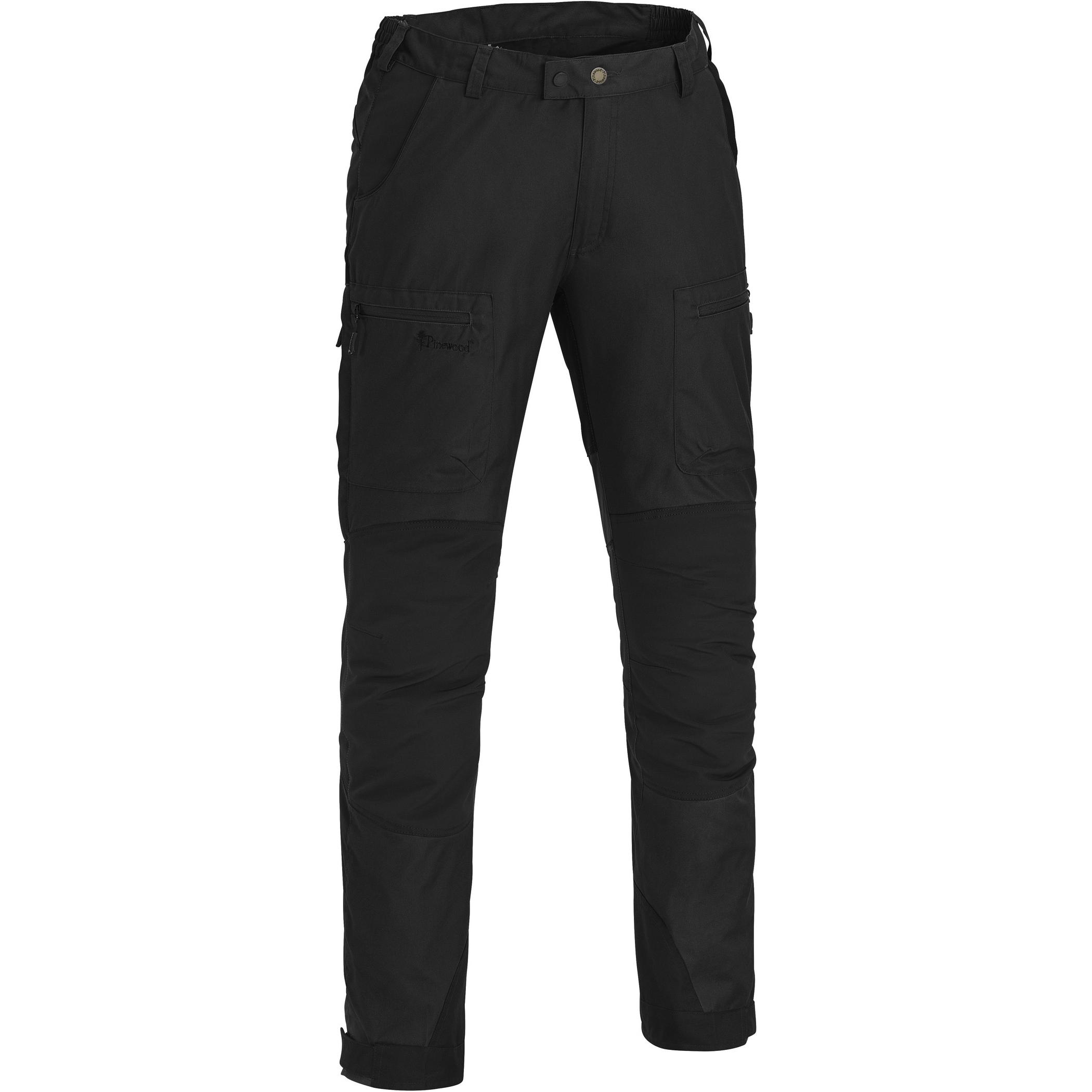 Pinewood, Unisex, Outdoorhose, Caribou TC Pants Kids (140), Schwarz, 140
