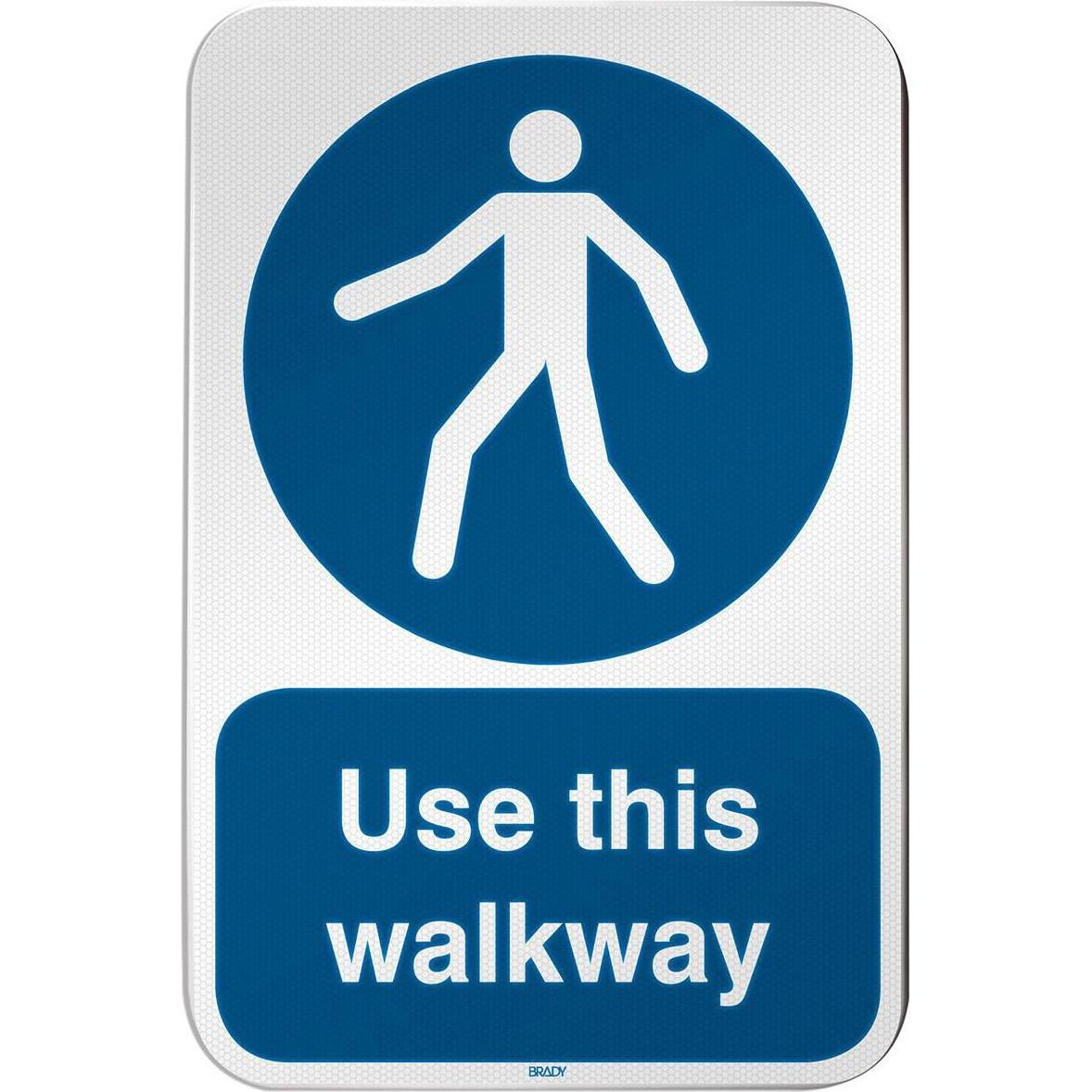 Brady, Sicherheitskennzeichnung, ISO Safety Sign - Use this