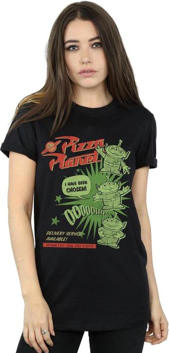 Immagine prodotto Disney Toy Story 4 Pizza Planet Little Green Men Maglietta Ampia Donna (XL)