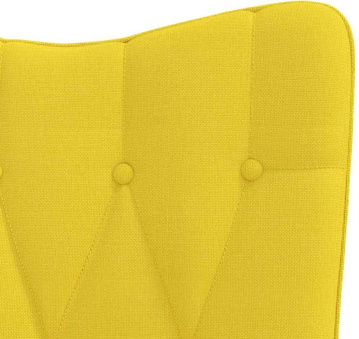 Image du produit vidaXL Schaukelstuhl mit Hocker