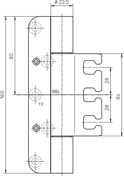 Actual product image Simonswerk VARIANT VX 7939/160-4 FD VBRplus object belts