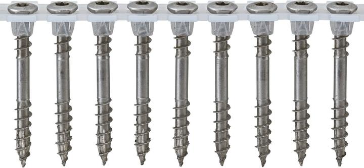 Actual product image Spax Façade Screw A2 T-Star Plus T20 Fixing Thread 4cut Magazined (500 Screws per piece)