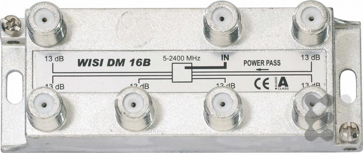 Actual product image WISI DM 16 B Cable splitter silver (Cords)