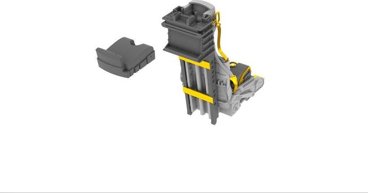 Actual product image Eduard F-104 C2 ejection seat for Italeri