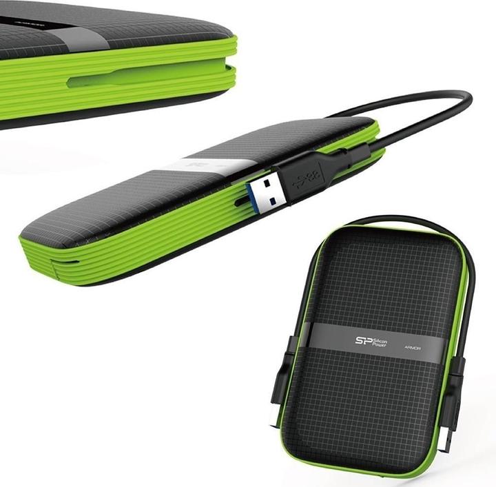 Image du produit Silicon Power Armor A60 5TB USB 3.0 2.5 SP050TBPHDA60S (5 To)