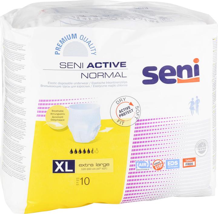 Actual product image Seni Active Normal (10 x, Large plus)