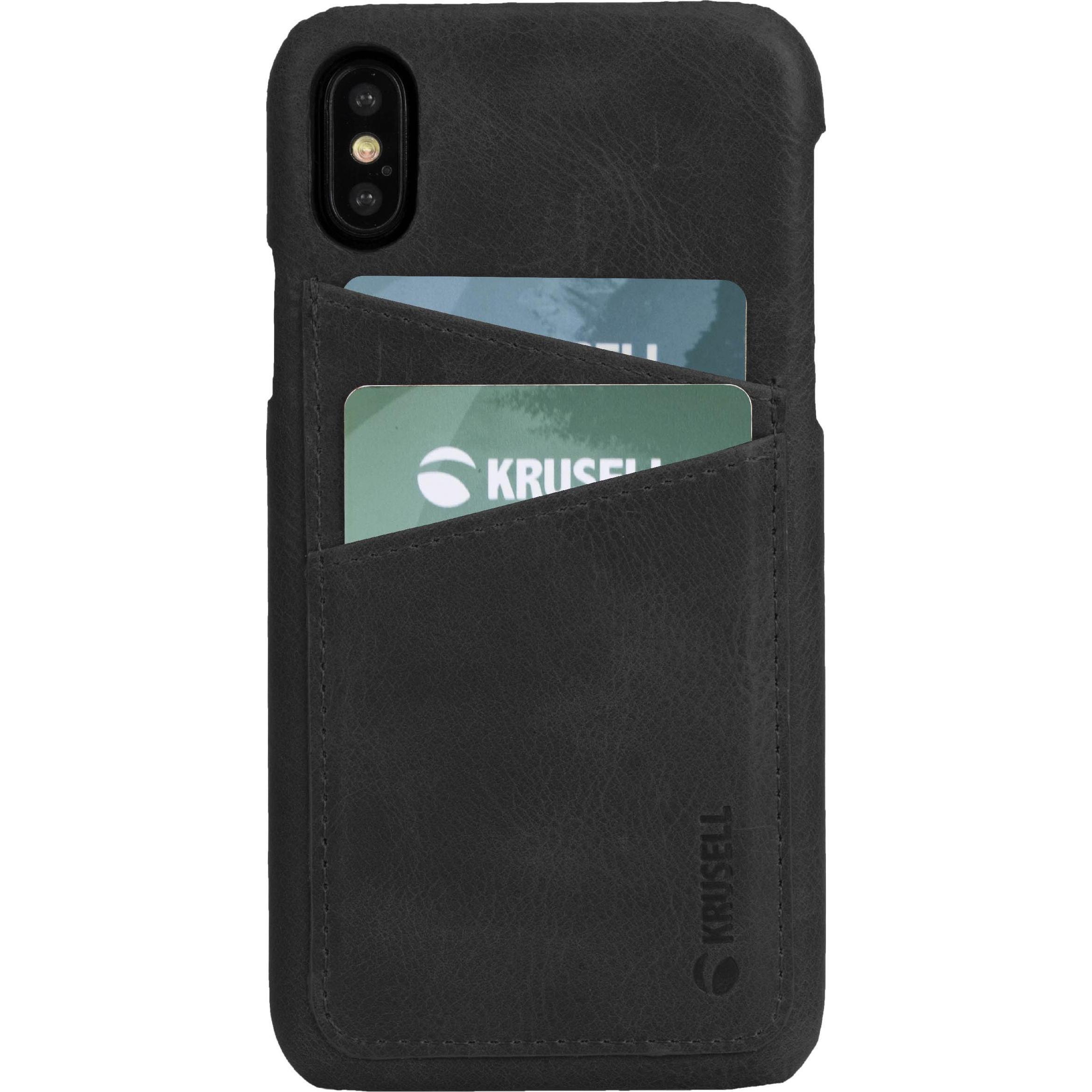 Thumbnail - Krusell Sunne Cover (Apple iPhone XS Max), Smartphone Hülle, Schwarz