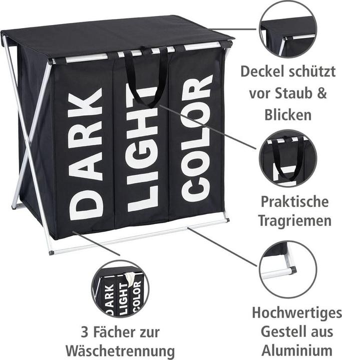 Image du produit Wenko Trio (118 l)