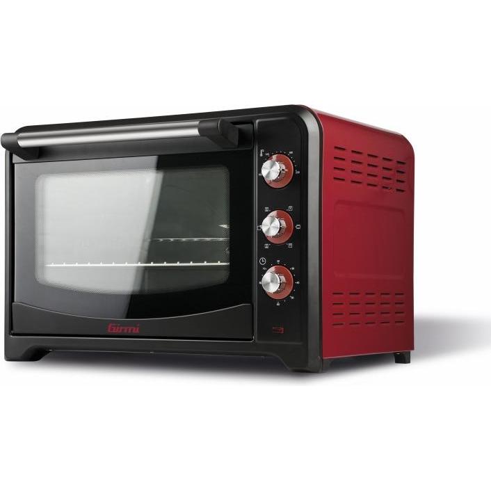 Girmi FE60 Schwarz, Rot, Kleinbackofen, Rot, Schwarz