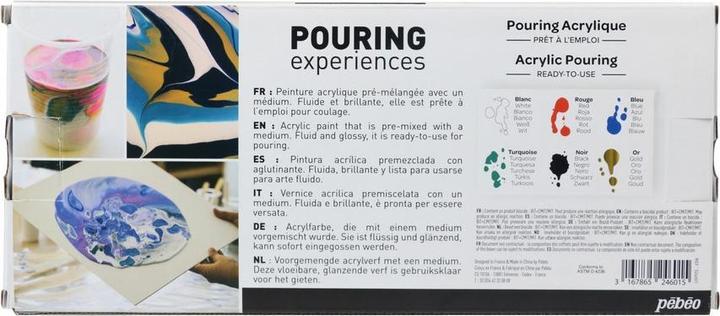 Image du produit Pebeo Set Pouring 6X118Ml (118 ml)
