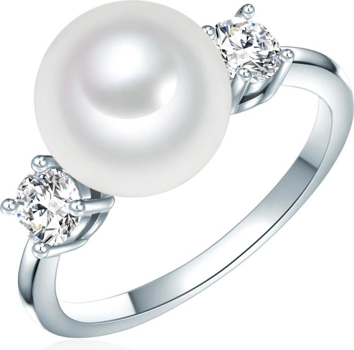Produktbild Rafaela Donata Damen Sterling Silber Zirkonia Muschelkernperle silber - 30382 (60, 925 Silber)