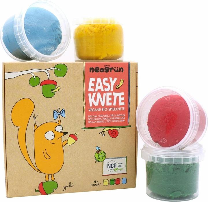 Produktbild Neogrün 4er Set BioEasyKnete Vegan Yuki