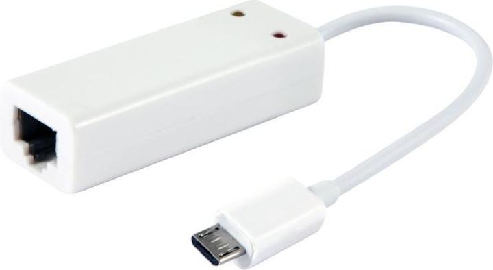 Actual product image Allnet Micro USB 2.0 -> Fast Ethernet RJ45 network card (USB 2.0, RJ45 (1x))