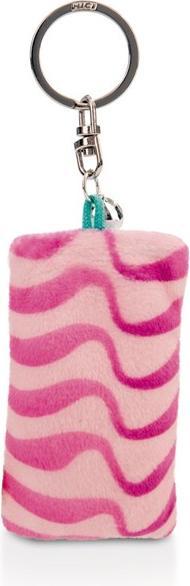 Actual product image Magni NICI Schlüsselanhänger Mini Plüschkissen Ich lieb's mit Glöckchen 8cm