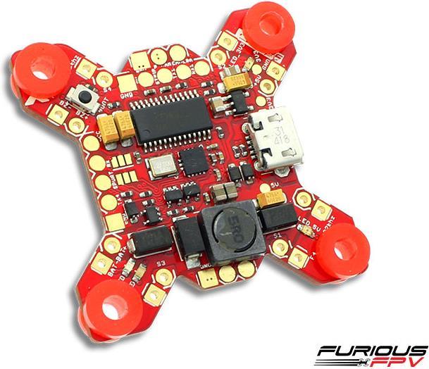 FuriousFPV Fortini F4 OSD 32Khz Flight Controller Rev.3