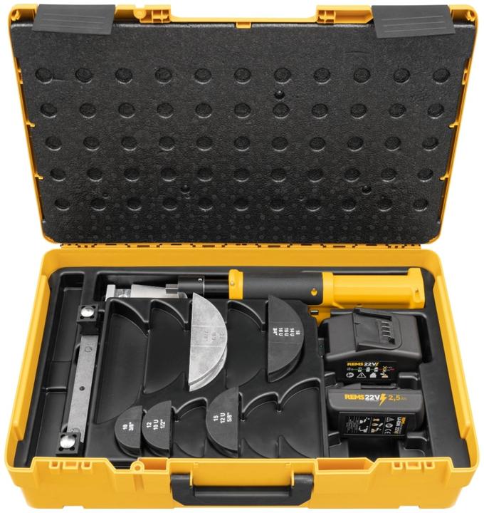 Rems 153411 R220 Hydro-Swing Accu-Rohrbieger 22 V Set 10-12-15-18-22