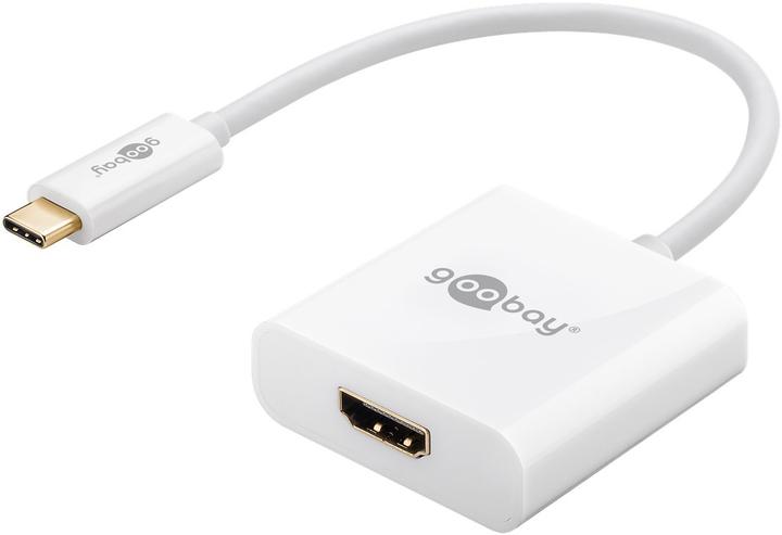 Actual product image Goobay USB C adapter (HDMI, 20 cm)