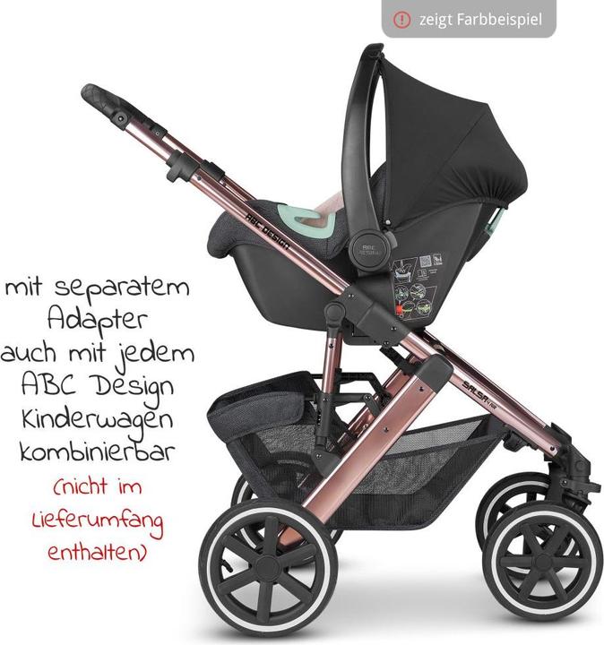 Produktbild ABC Design Tulip Graphite (Babyschale, ECE R129/i-Size Norm)