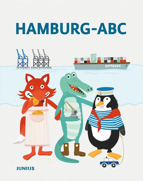Produktbild Hamburg-ABC (Deutsch, Karin Lindeskov Andersen, 2015)