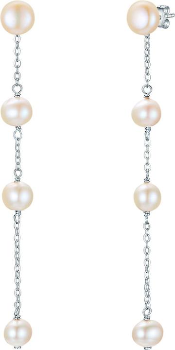 Produktbild Valero Pearls Damen Sterling Silber Süsswasser-Zuchtperle silber - 33976 (Sterling Silber)