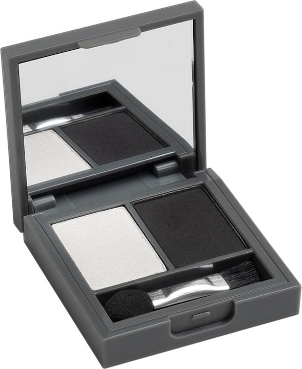 Actual product image Alix Avien Duo Eyeshadow - Pearly White & Black Welvet (black-white)