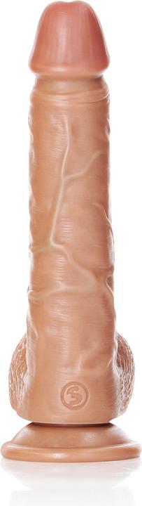 Image du produit RealRock Dildo with Balls and Suction Cup - 7"/ 18 cm