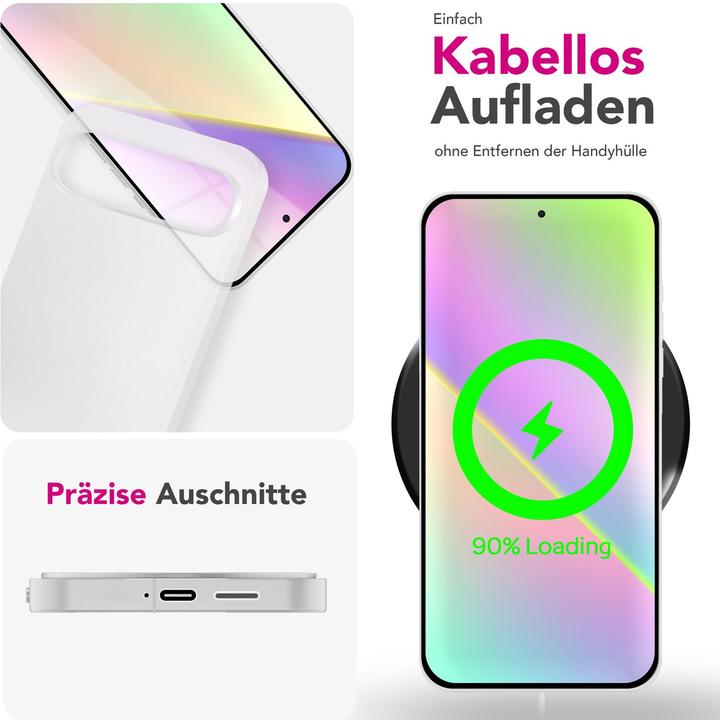 Produktbild Nalia Phantom - 0,3mm Extrem Dünn, Federleicht, Mattiert, Minimalistisch - Ultra-Slim Handycase (Google Pixel 9)