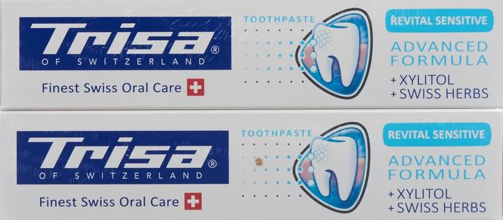 Produktbild Trisa Zahnpasta Revital Sensitive DuoPack (150 ml)