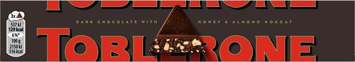 Actual product image Toblerone Honey & Nougat (100 g)