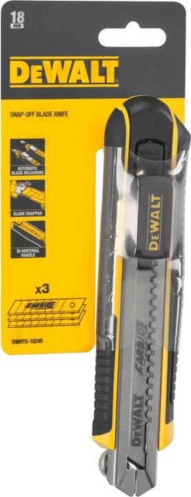 Actual product image DeWalt Magazine cutter with snapoff blade 18mm (Cutters)