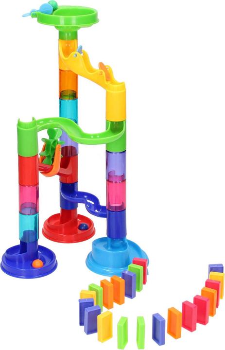 Actual product image Yulin Domino Tornado marble run 43 pcs.