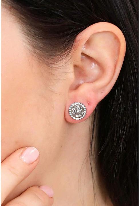 Produktbild Guess Ohrstecker LOTUS Edelstahl (Edelstahl)