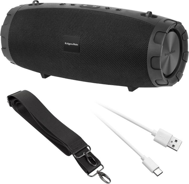 Produktbild Krüger&Matz Lautsprecher Kruger & Matz Explorer schwarz (KM0552) (7 h)