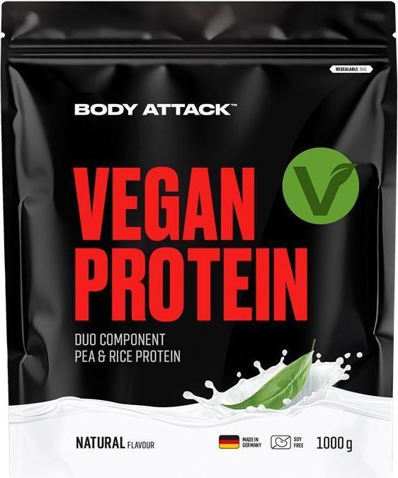 Immagine prodotto Body Attack Proteine vegane (Neutro, 1 pz., 1000 g)