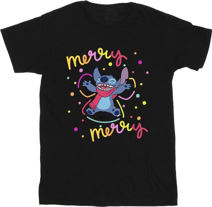 Produktbild Disney Lilo & Stitch Merry Rainbow TShirt Jungen (116)
