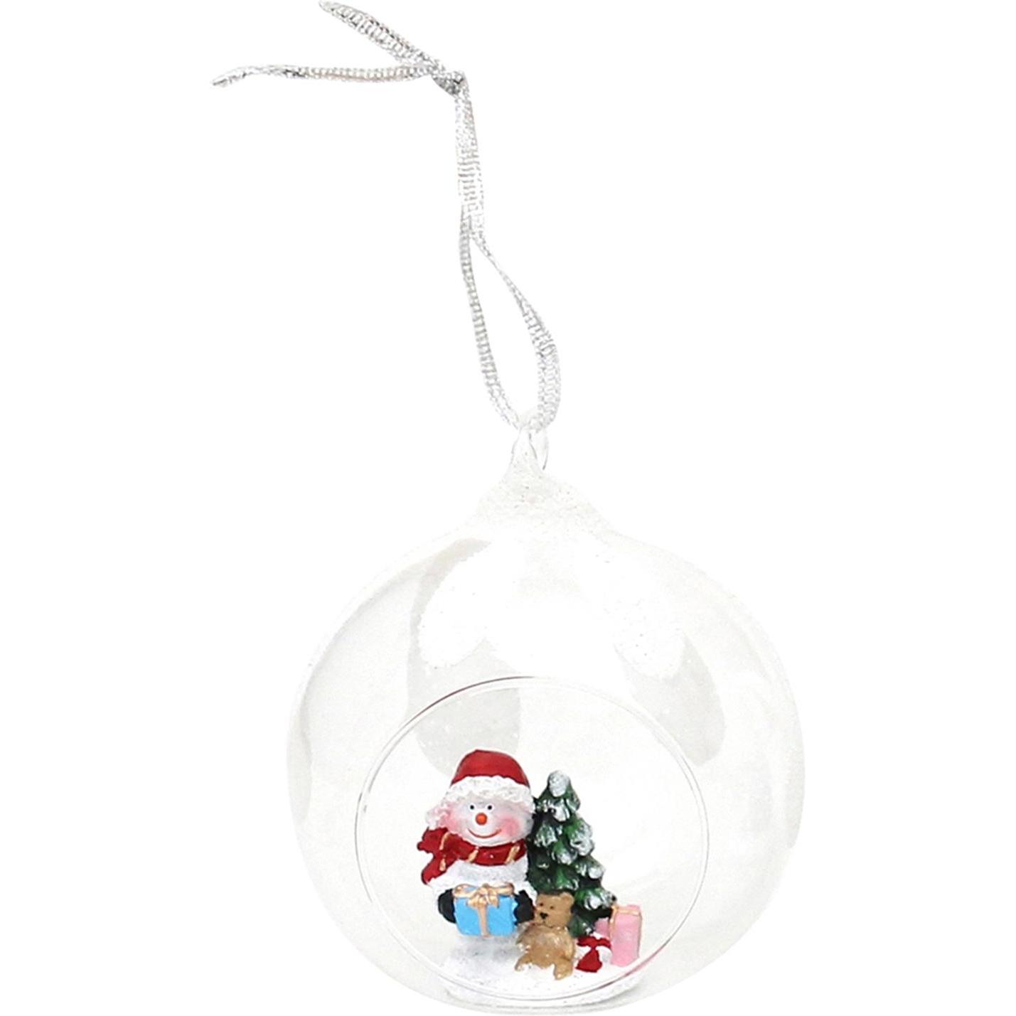 SIGRO, Weihnachtsdeko, Figur in Glaskugel