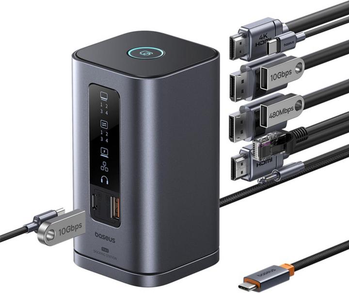 Baseus Spacemate (USB-C, 11 Ports)