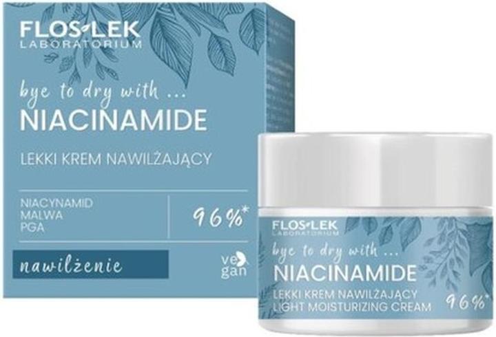 Floslek FLOS NIACINAMIDE Lekki krem nawilżający dzień (50 ml, Tagescreme)