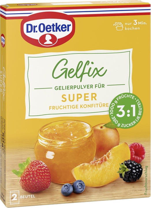 Produktbild Dr. Oetker Gelfix Super 3:1 2Er (50 g)