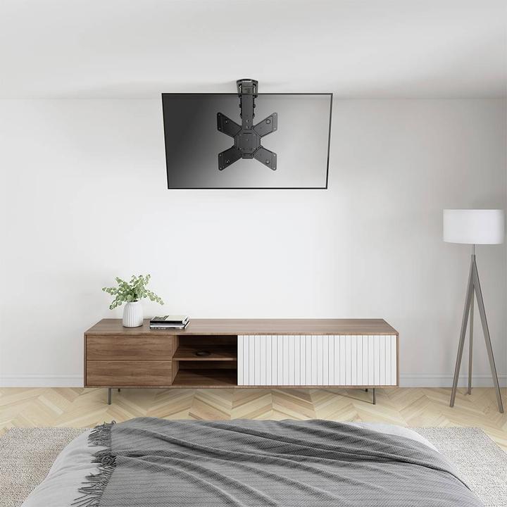 Produktbild myWall Motorisierter & klappbarer Deckenhalter für Flachbildschirme (Decke, 55")