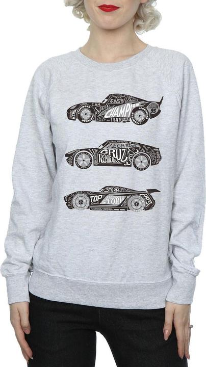 Produktbild Disney Cars Text Racers Sweatshirt (XL)