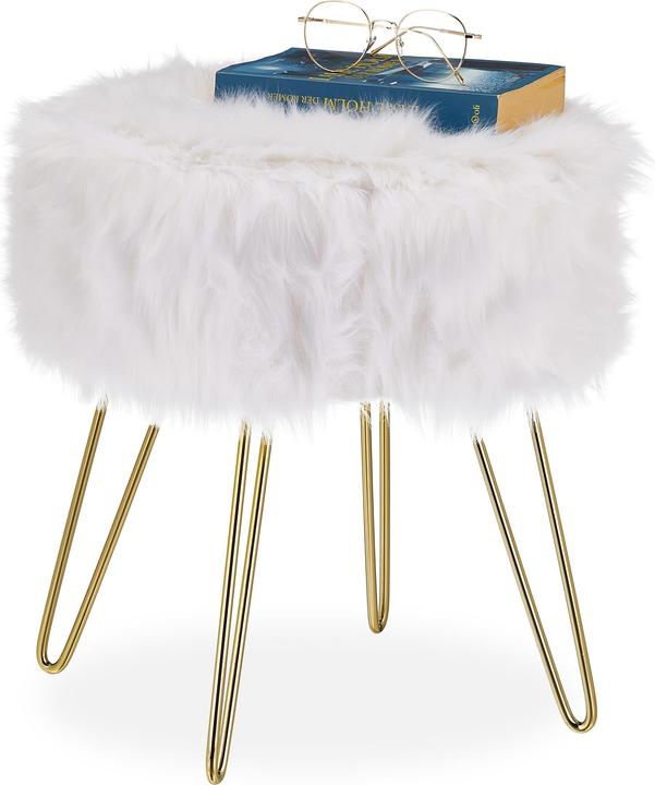 Image du produit Relaxdays tabouret moelleux