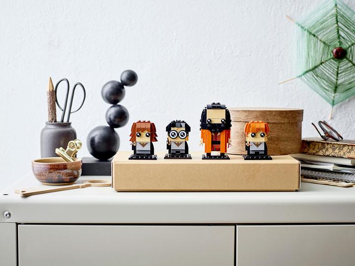 Image du produit LEGO Harry, Hermione, Ron & Hagrid (40495, LEGO Brickheadz, LEGO difficiles à trouver)