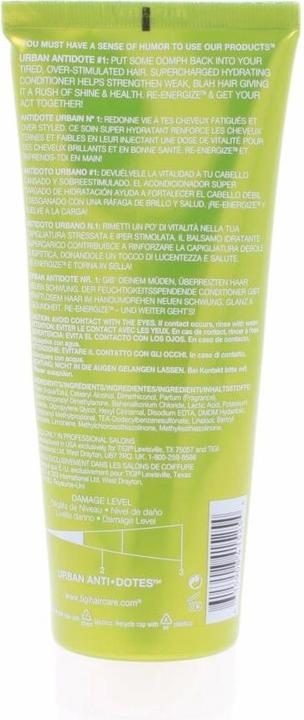 Image du produit Tigi Tête de lit : ré-énergiser (200 ml)