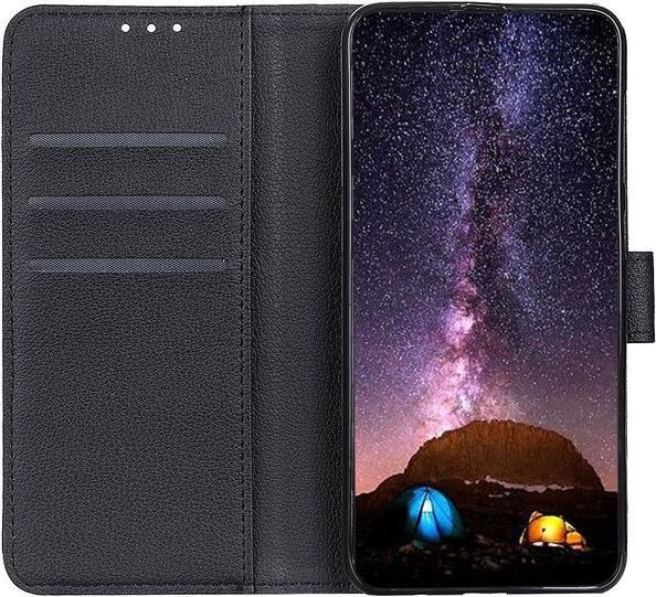 Actual product image MU Classic Litchi Leather Bookcover II Series (Motorola Moto G Pro)