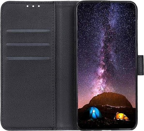 Produktbild MU Classic Litchi Leder Bookcover II Series (Motorola Moto G Pro)