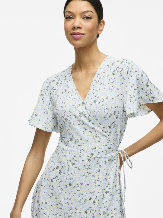 Image du produit Vila Kurzärmeliges Wickelkleid (38)