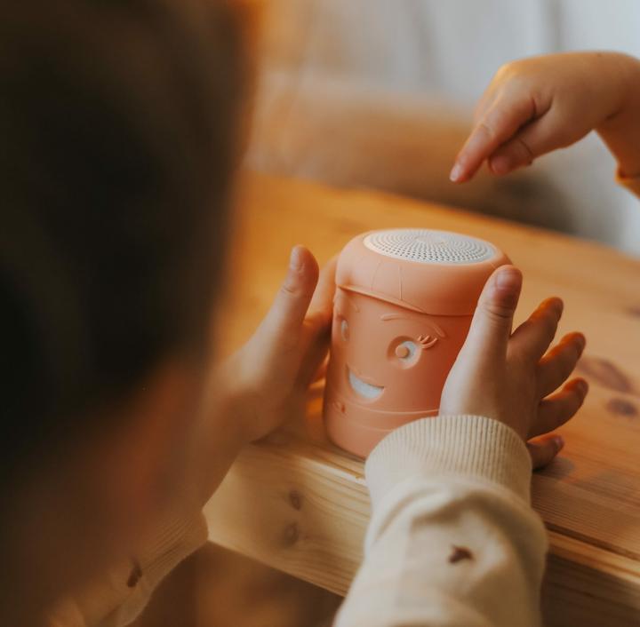 Actual product image Kidywolf Bluetooth Lautsprecher apricot