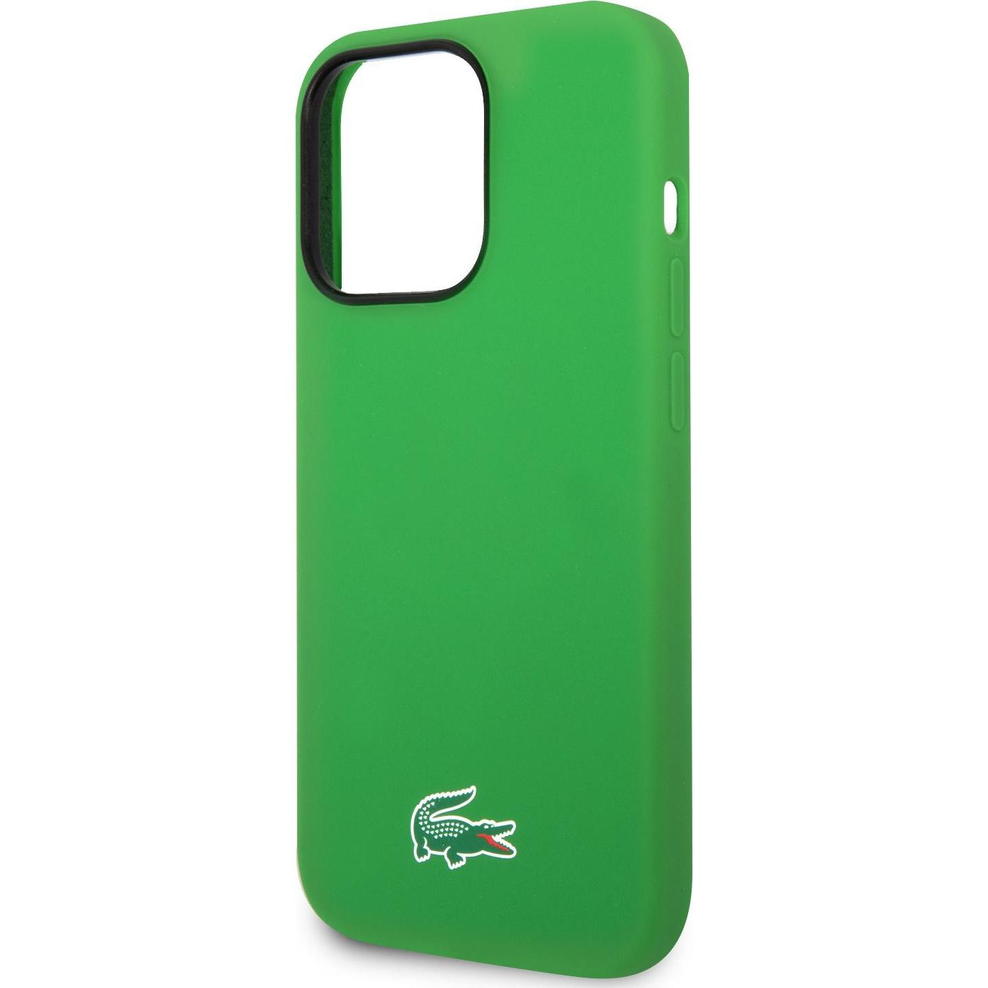 Thumbnail - Lacoste LCHMP15XSLON iPhone 15 Pro Max 6.7" zielony/green hardcase Silicone MagSafe (Apple iPhone 15 Pro Max), Smartphon...